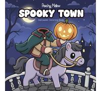 Spooky Town: Halloween Coloring Book for Adults and Teens Featuring 31 Days of Cozy and Fun Coloring Pages for Stress Relief