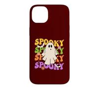 Spooky Vibes Costume d'halloween Mignon fantôme Effrayant pour Enfants Coque pour iPhone 14 Plus