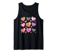 Spooky Vibes Trick or Treat Halloween Hearts Débardeur