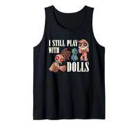Spooky Voodoo Halloween Je Joue Toujours avec des poupées Débardeur