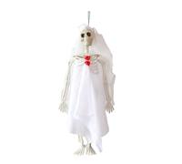 Spookys - Ensemble De Décoration De Maison Hantée Comprenant La Mariée Fantôme Et Les Faucheurs Résistant Intempéries Affichage Extérieur Mariée Fantomatique en Gaze