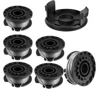 Spool of Thread for Bosch EasyGrassCut 18 23 26 Art 23 26 Cutting Edging Replacement Parts (Bosch F016800569/F16800385,6 Pieces)