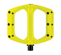 Paire de pedales plates spank spoon dc jaune