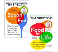 Spoon-Fed, Food for Life By Tim Spector 2 Books Collection Set