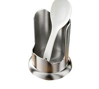 Spoon Rest | Stainless Steel Pot Lid Cooking Utensil Storage Stand | Cooking Spoon Holder For Dining Room Home Apartment Bar Table