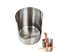 Spoon Rest - Stainless Steel Upright Storage Organizer, Kitchen Spoon Holder Pot Lid Rack, Vertical Culinary Spatula Stand | Countertop Splash Protection Cooking Utensil Base For Cutting Boar