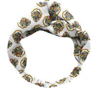 Spoontiques - Bandeau - Serre-t te en tissu imprim - Serre-t te nou pour un usage quotidien - Blason Harry Potter taille unique (20304)