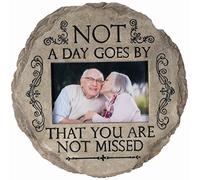 Spoontiques - Décoration de Jardin - Pierre de Marche Souvenir Grand-père - Pierre décorative pour Jardin