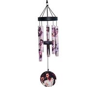 Spoontiques Petit Carillon à Vent à UV, décoration pour Cour, Jardin, arrière-Cour et terrasse, Motif Elvis
