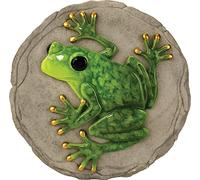 Spoontiques Pierre de Jardin, résine, Grenouille surélevée