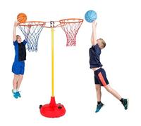 Spordas Ensemble de panier de basket-ball Back-to-Back Goals pour Big Red Base.