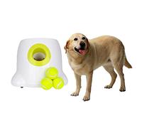 sporful Lanceur automatique de balles pour chien - Jouet interactif à distance réglable - Pour intérieur et extérieur - Avec 3 mini balles de tennis