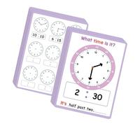 sporful Lot de 10 feuilles d'apprentissage précoce effaçables à sec pour enseignement préscolaire, salle de classe, école à la maison