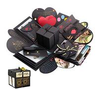 Sporgo Boîte à explosion surprise créative, album photo fait à la main, cadeau d'anniversaire, de Noël, de Saint Valentin, de demande en mariage (1)