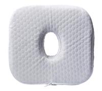 Sporgo Coussin de piercing avec trou : coussin donut pour dormeur sur le côté oreiller piercing oreille, oreiller en relief pour douleurs d'oreille, piercing dormant sur le côté, coussin donut contre