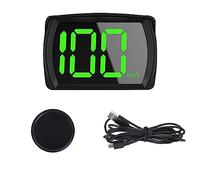 Sporgo Écran Numérique HUD Head Up Pour Voiture : Compteur de Vitesse GPS 3,15 x 2,13 Pouces, Écran LCD, Compatible Avec Tous Types de Véhicules