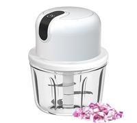 Sporgo Hachoir à oignons électrique : 350 ml - Rechargeable par USB - Pour oignon, viande, ail, noix