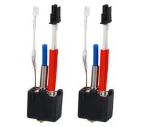 Sporgo Kobra 2 Hotend Lot de 2 extrudeuses d'imprimante 3D V5 Tête d'impression J-Head pour Anycubic Kobra 2 Pro/Kobra 2 Neo/Kobra 2 Max/Kobra 2 Plus/Kobra 2, 3D Printer Hotend Accessoires (Kobra 2)