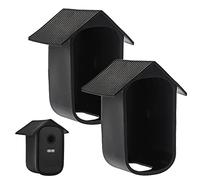 Sporgo Lot de 2 coques de protection en silicone résistant aux intempéries pour EufyCam 2C EufyCam 2C Pro, noir