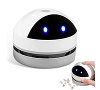 Sporgo Mini Aspirateur de Table Portable Sans Fil, Rechargeable par USB, Haute Puissance d'Aspiration pour Le Nettoyage des Miettes, la Maison