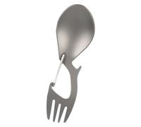 Spork de Camping en Titane, Ustensile Multifonction Portable