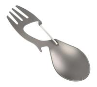 Spork de Camping Multifonction en Titane, Ustensile Portable