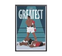 Sport à l'Affiche - Art Poster - Boxe - Mohamed Ali The greatest 40x60 cm