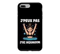 Sport Aquagym Piscine Humour j'peux Pas J'Ai Aquagym Coque pour iPhone 7 Plus/8 Plus
