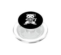 Sport Art Martial coréen Calligraphie Chat Taekwondo PopSockets PopGrip pour MagSafe