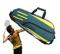 SPORT BADMINTON RACCHET BASSE - sac à dos double épaule épaissi, sangle simple 3 paquets de stockage | Sac multifonctionnel durable de grande capacité pour hommes femmes avec compétition