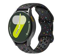 Sport Bracelet pour Amazfit GTR Mini/GTR 42mm/GTS 4/4 Mini/3/2/2e/2Mini, 20mm Respirant Silicone Bracelets de Remplacement pour Amazfit Bip 3/3 Pro/S/S Lite/U/U Pro/Active/Active 2