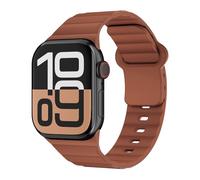 Sport Bracelets pour Bracelet Apple Watch 44mm 40mm 41mm 42mm 38mm 45mm 46mm Femme Homme,Waterproof Douce Respirant Band pour Apple Watch Silicone Band Série 10 9 8 7 6 5 4 3 SE 2nd Ultra/2 49mm