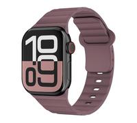 Sport Bracelets pour Bracelet Apple Watch 44mm 40mm 41mm 42mm 38mm 45mm 46mm Femme Homme,Waterproof Douce Respirant Band pour Apple Watch Silicone Band Série 10 9 8 7 6 5 4 3 SE 2nd Ultra/2 49mm