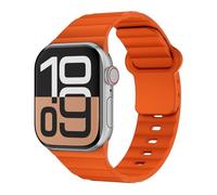 Sport Bracelets pour Bracelet Apple Watch 44mm 40mm 41mm 42mm 38mm 45mm 46mm Femme Homme,Waterproof Douce Respirant Band pour Apple Watch Silicone Band Série 10 9 8 7 6 5 4 3 SE 2nd Ultra/2 49mm