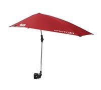 Sport-Brella Versa-Brella, Ombrelle, Parasol Polyvalent pour Le Jardin ou la Plage, Installation Facile, Rouge Brique, 102cm X 107cm