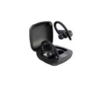 KSIX Sport Buds 2 - Écouteurs sans fil avec micro - intra-auriculaire - montage sur l'oreille - Bluetooth - noir Noir G