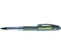 Sport Chic Fountain Pen, Matt Khaki Green Body, Refillable Black Ink