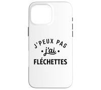Sport Cible Joueur Humour J’Peux Pas J’AI Fléchettes Coque pour iPhone 16 Pro Max