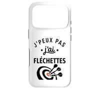 Sport Cible Joueur Humour J’Peux Pas J’AI Fléchettes Coque pour iPhone 17 Pro