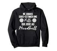 Sport De Handball Femme Au Handball Sweat à Capuche