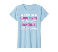 Sport De Handball Femme Handball Et Apéros T-Shirt