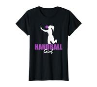 Sport De Handball Filles Jouent Au handball T-Shirt