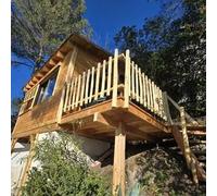 Sport Découverte Cabane sur Pilotis avec Jacuzzi Privatif à Aix-en-Provence