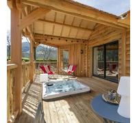 Sport Découverte Cabane sur Pilotis avec Spa et Sauna Privatif près d'Annonay
