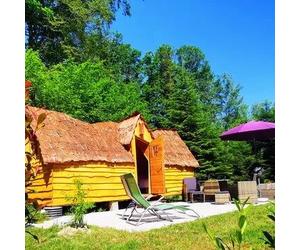 Sport Découverte Nuit en Cabane à l'Angle du Bonheur près de Luxeuil-les-Bains