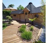 Sport Découverte Nuit en Cabane avec Jacuzzi Privatif près du Mont-Saint-Michel