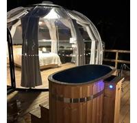 Sport Découverte Nuit en Dôme avec Bain Nordique à Villexavier près de Jonzac