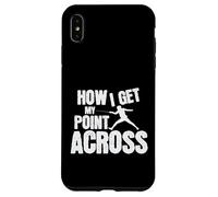Sport d'escrime Comment Je reçois Mon Point à Travers Coque pour iPhone XS Max