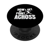 Sport d'escrime Comment Je reçois Mon Point à Travers PopSockets PopGrip Adhésif