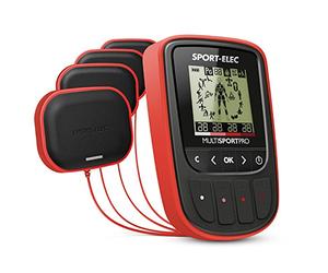 Sport-Elec Mixte Multisport Pro Electrostimulateur, rouge, 130x70x20 mm EU